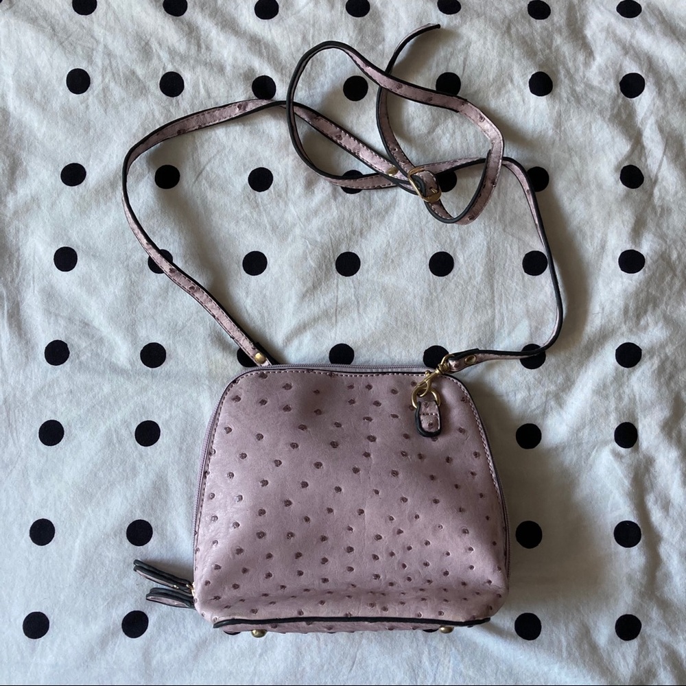Lilac purse - made in Italy